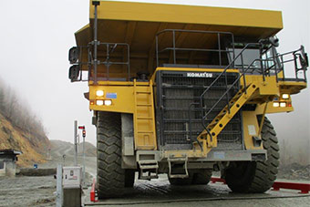 Goliath Mining Vehicle Scales