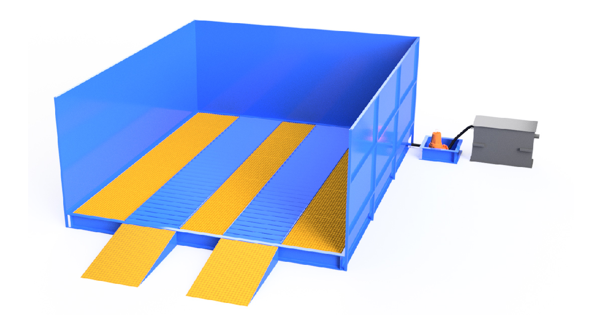 Containment Wash Bay | Libra Weighing